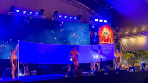 สำนักศิลปะและวัฒนธรรม มรภ.เทพสตรี ร่วมเปิดงานนำเสนอโครงการยกระดับท่องเที่ยวตามรอยสมเด็จพระเจ้าตากสินมหาราชฯ โชว์ Soft Power มวยฉลาดลพบุรี ขับเคลื่อนเศรษฐกิจสร้างสรรค์