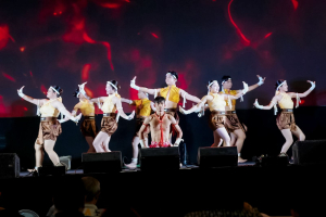 สำนักศิลปะและวัฒนธรรม มรภ.เทพสตรี ร่วมเปิดงานนำเสนอโครงการยกระดับท่องเที่ยวตามรอยสมเด็จพระเจ้าตากสินมหาราชฯ โชว์ Soft Power มวยฉลาดลพบุรี ขับเคลื่อนเศรษฐกิจสร้างสรรค์