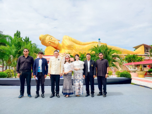 สำนักศิลปะและวัฒนธรรม มรภ.เทพสตรี ร่วมงานแถลงข่าวงานประเพณี ยลถิ่นกกโก ทำบุญใหญ่โต แห่เทียน 9 วัด ประจำปี 2569 ณ วัดดงน้อย