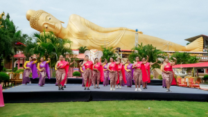 สำนักศิลปะและวัฒนธรรม มรภ.เทพสตรี ร่วมงานแถลงข่าวงานประเพณี ยลถิ่นกกโก ทำบุญใหญ่โต แห่เทียน 9 วัด ประจำปี 2569 ณ วัดดงน้อย