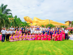 สำนักศิลปะและวัฒนธรรม มรภ.เทพสตรี ร่วมงานแถลงข่าวงานประเพณี ยลถิ่นกกโก ทำบุญใหญ่โต แห่เทียน 9 วัด ประจำปี 2569 ณ วัดดงน้อย