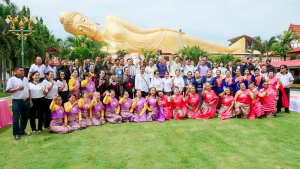 สำนักศิลปะและวัฒนธรรม มรภ.เทพสตรี ร่วมงานแถลงข่าวงานประเพณี ยลถิ่นกกโก ทำบุญใหญ่โต แห่เทียน 9 วัด ประจำปี 2569 ณ วัดดงน้อย