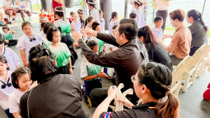 สำนักศิลปะและวัฒนธรรม มรภ.เทพสตรี จับมือภาคีเครือข่าย จัดพิธีไหว้ครูมวยไทยลพบุรี มุ่งขับเคลื่อนและสืบสานมรดกภูมิปัญญาทางวัฒนธรรมสู่เยาวชนอย่างยั่งยืน