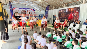 สำนักศิลปะและวัฒนธรรม มรภ.เทพสตรี จับมือภาคีเครือข่าย จัดพิธีไหว้ครูมวยไทยลพบุรี มุ่งขับเคลื่อนและสืบสานมรดกภูมิปัญญาทางวัฒนธรรมสู่เยาวชนอย่างยั่งยืน