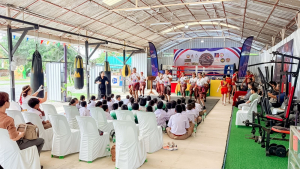 สำนักศิลปะและวัฒนธรรม มรภ.เทพสตรี จับมือภาคีเครือข่าย จัดพิธีไหว้ครูมวยไทยลพบุรี มุ่งขับเคลื่อนและสืบสานมรดกภูมิปัญญาทางวัฒนธรรมสู่เยาวชนอย่างยั่งยืน