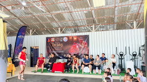 สำนักศิลปะและวัฒนธรรม มรภ.เทพสตรี จับมือภาคีเครือข่าย จัดพิธีไหว้ครูมวยไทยลพบุรี มุ่งขับเคลื่อนและสืบสานมรดกภูมิปัญญาทางวัฒนธรรมสู่เยาวชนอย่างยั่งยืน