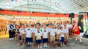 สำนักศิลปะและวัฒนธรรม มรภ.เทพสตรี จับมือภาคีเครือข่าย จัดพิธีไหว้ครูมวยไทยลพบุรี มุ่งขับเคลื่อนและสืบสานมรดกภูมิปัญญาทางวัฒนธรรมสู่เยาวชนอย่างยั่งยืน