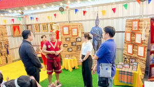 สำนักศิลปะและวัฒนธรรม มรภ.เทพสตรี จับมือภาคีเครือข่าย จัดพิธีไหว้ครูมวยไทยลพบุรี มุ่งขับเคลื่อนและสืบสานมรดกภูมิปัญญาทางวัฒนธรรมสู่เยาวชนอย่างยั่งยืน
