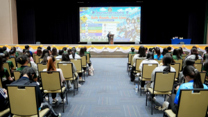 กองพัฒนานักศึกษา สำนักงานอธิการบดี มรภ.เทพสตรี จัดอบรม Safe Roads...Save Lives มุ่งสร้างวัฒนธรรมความปลอดภัยทางถนนและลดพฤติกรรมเสี่ยงอย่างยั่งยืน