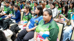 กองพัฒนานักศึกษา สำนักงานอธิการบดี มรภ.เทพสตรี จัดอบรม Safe Roads...Save Lives มุ่งสร้างวัฒนธรรมความปลอดภัยทางถนนและลดพฤติกรรมเสี่ยงอย่างยั่งยืน