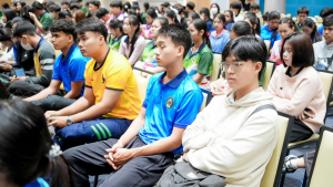 กองพัฒนานักศึกษา สำนักงานอธิการบดี มรภ.เทพสตรี จัดอบรม Safe Roads...Save Lives มุ่งสร้างวัฒนธรรมความปลอดภัยทางถนนและลดพฤติกรรมเสี่ยงอย่างยั่งยืน