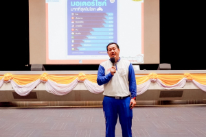 กองพัฒนานักศึกษา สำนักงานอธิการบดี มรภ.เทพสตรี จัดอบรม Safe Roads...Save Lives มุ่งสร้างวัฒนธรรมความปลอดภัยทางถนนและลดพฤติกรรมเสี่ยงอย่างยั่งยืน