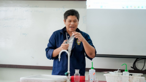 รร.สาธิต มรภ.เทพสตรี จัดพัฒนาทักษะวิทยาศาสตร์นักเรียน ม.ต้น - ม.ปลาย มุ่งเชื่อมโยงองค์ความรู้ พร้อมลุยศึกแข่งขันงานสัปดาห์วิทยาศาสตร์