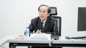 มรภ.เทพสตรี จัดพิธีส่งมอบงานในโอกาสอธิการบดีครบวาระดำรงตำแหน่ง ด้านสภามหาวิทยาลัยฯ แต่งตั้ง รศ.ดร.ประเทือง ภูมิภัทราคม รักษาราชการแทน