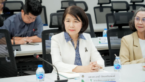 มรภ.เทพสตรี จัดพิธีส่งมอบงานในโอกาสอธิการบดีครบวาระดำรงตำแหน่ง ด้านสภามหาวิทยาลัยฯ แต่งตั้ง รศ.ดร.ประเทือง ภูมิภัทราคม รักษาราชการแทน