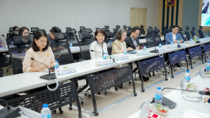 มรภ.เทพสตรี จัดพิธีส่งมอบงานในโอกาสอธิการบดีครบวาระดำรงตำแหน่ง ด้านสภามหาวิทยาลัยฯ แต่งตั้ง รศ.ดร.ประเทือง ภูมิภัทราคม รักษาราชการแทน