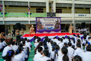 โรงเรียนสาธิต มรภ.เทพสตรี จัดกิจกรรม จากวันสุนทรภู่สู่วันภาษาไทยแห่งชาติ สืบสานวัฒนธรรมไทย