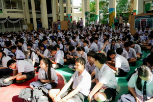 โรงเรียนสาธิต มรภ.เทพสตรี จัดกิจกรรม จากวันสุนทรภู่สู่วันภาษาไทยแห่งชาติ สืบสานวัฒนธรรมไทย