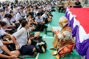 โรงเรียนสาธิต มรภ.เทพสตรี จัดกิจกรรม จากวันสุนทรภู่สู่วันภาษาไทยแห่งชาติ สืบสานวัฒนธรรมไทย