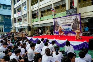 โรงเรียนสาธิต มรภ.เทพสตรี จัดกิจกรรม จากวันสุนทรภู่สู่วันภาษาไทยแห่งชาติ สืบสานวัฒนธรรมไทย