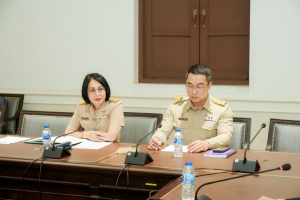 มรภ.เทพสตรี ประชุมเตรียมความพร้อมการจัดพิธีถวายพระพรชัยมงคล พระบาทสมเด็จพระเจ้าอยู่หัว พิธีถวายราชสักการะสมเด็จพระนารายณ์มหาราช และงานเลี้ยงขอบคุณ