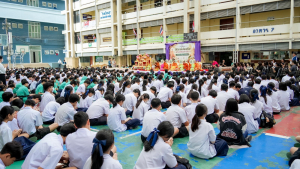 โรงเรียนสาธิต มรภ.เทพสตรี จัดพิธีถวายเทียนพรรษา เนื่องในวันอาสาฬหบูชาและวันเข้าพรรษา ประจำปี พ.ศ. 2569 ร่วมสืบสานประเพณีทางพระพุทธศาสนา