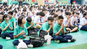 โรงเรียนสาธิต มรภ.เทพสตรี จัดพิธีถวายเทียนพรรษา เนื่องในวันอาสาฬหบูชาและวันเข้าพรรษา ประจำปี พ.ศ. 2569 ร่วมสืบสานประเพณีทางพระพุทธศาสนา