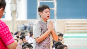 โรงเรียนสาธิต มรภ.เทพสตรี จัดพิธีถวายเทียนพรรษา เนื่องในวันอาสาฬหบูชาและวันเข้าพรรษา ประจำปี พ.ศ. 2569 ร่วมสืบสานประเพณีทางพระพุทธศาสนา