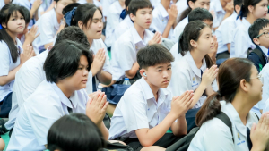 โรงเรียนสาธิต มรภ.เทพสตรี จัดพิธีถวายเทียนพรรษา เนื่องในวันอาสาฬหบูชาและวันเข้าพรรษา ประจำปี พ.ศ. 2569 ร่วมสืบสานประเพณีทางพระพุทธศาสนา
