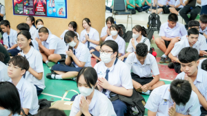 โรงเรียนสาธิต มรภ.เทพสตรี จัดพิธีถวายเทียนพรรษา เนื่องในวันอาสาฬหบูชาและวันเข้าพรรษา ประจำปี พ.ศ. 2569 ร่วมสืบสานประเพณีทางพระพุทธศาสนา