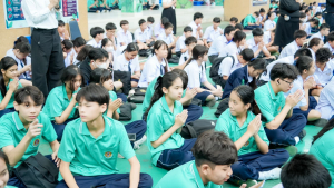 โรงเรียนสาธิต มรภ.เทพสตรี จัดพิธีถวายเทียนพรรษา เนื่องในวันอาสาฬหบูชาและวันเข้าพรรษา ประจำปี พ.ศ. 2569 ร่วมสืบสานประเพณีทางพระพุทธศาสนา