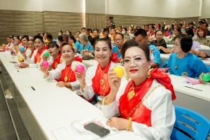 คณะมนุษยศาสตร์ฯ มรภ.เทพสตรี ร่วมกับภาคีเครือข่าย ขับเคลื่อนสังคมสูงวัย เปิดงาน มหกรรมพลังวัยเก๋า 3 บุรี สานพลัง 14 ภาคีเครือข่ายลงนาม MOU หนุนลพบุรีเมืองแห่งความสุข