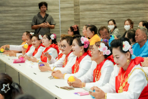 คณะมนุษยศาสตร์ฯ มรภ.เทพสตรี ร่วมกับภาคีเครือข่าย ขับเคลื่อนสังคมสูงวัย เปิดงาน มหกรรมพลังวัยเก๋า 3 บุรี สานพลัง 14 ภาคีเครือข่ายลงนาม MOU หนุนลพบุรีเมืองแห่งความสุข