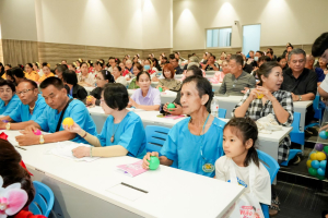 คณะมนุษยศาสตร์ฯ มรภ.เทพสตรี ร่วมกับภาคีเครือข่าย ขับเคลื่อนสังคมสูงวัย เปิดงาน มหกรรมพลังวัยเก๋า 3 บุรี สานพลัง 14 ภาคีเครือข่ายลงนาม MOU หนุนลพบุรีเมืองแห่งความสุข