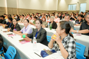 คณะมนุษยศาสตร์ฯ มรภ.เทพสตรี ร่วมกับภาคีเครือข่าย ขับเคลื่อนสังคมสูงวัย เปิดงาน มหกรรมพลังวัยเก๋า 3 บุรี สานพลัง 14 ภาคีเครือข่ายลงนาม MOU หนุนลพบุรีเมืองแห่งความสุข