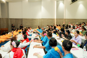 คณะมนุษยศาสตร์ฯ มรภ.เทพสตรี ร่วมกับภาคีเครือข่าย ขับเคลื่อนสังคมสูงวัย เปิดงาน มหกรรมพลังวัยเก๋า 3 บุรี สานพลัง 14 ภาคีเครือข่ายลงนาม MOU หนุนลพบุรีเมืองแห่งความสุข