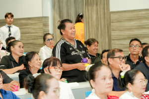 คณะมนุษยศาสตร์ฯ มรภ.เทพสตรี ร่วมกับภาคีเครือข่าย ขับเคลื่อนสังคมสูงวัย เปิดงาน มหกรรมพลังวัยเก๋า 3 บุรี สานพลัง 14 ภาคีเครือข่ายลงนาม MOU หนุนลพบุรีเมืองแห่งความสุข