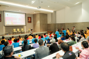 คณะมนุษยศาสตร์ฯ มรภ.เทพสตรี ร่วมกับภาคีเครือข่าย ขับเคลื่อนสังคมสูงวัย เปิดงาน มหกรรมพลังวัยเก๋า 3 บุรี สานพลัง 14 ภาคีเครือข่ายลงนาม MOU หนุนลพบุรีเมืองแห่งความสุข