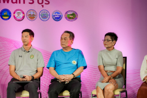 คณะมนุษยศาสตร์ฯ มรภ.เทพสตรี ร่วมกับภาคีเครือข่าย ขับเคลื่อนสังคมสูงวัย เปิดงาน มหกรรมพลังวัยเก๋า 3 บุรี สานพลัง 14 ภาคีเครือข่ายลงนาม MOU หนุนลพบุรีเมืองแห่งความสุข