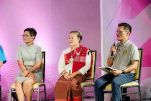 คณะมนุษยศาสตร์ฯ มรภ.เทพสตรี ร่วมกับภาคีเครือข่าย ขับเคลื่อนสังคมสูงวัย เปิดงาน มหกรรมพลังวัยเก๋า 3 บุรี สานพลัง 14 ภาคีเครือข่ายลงนาม MOU หนุนลพบุรีเมืองแห่งความสุข