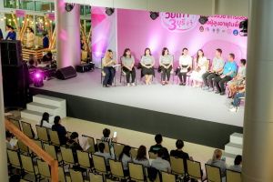 คณะมนุษยศาสตร์ฯ มรภ.เทพสตรี ร่วมกับภาคีเครือข่าย ขับเคลื่อนสังคมสูงวัย เปิดงาน มหกรรมพลังวัยเก๋า 3 บุรี สานพลัง 14 ภาคีเครือข่ายลงนาม MOU หนุนลพบุรีเมืองแห่งความสุข