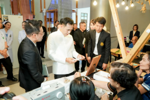 คณะมนุษยศาสตร์ฯ มรภ.เทพสตรี ร่วมกับภาคีเครือข่าย ขับเคลื่อนสังคมสูงวัย เปิดงาน มหกรรมพลังวัยเก๋า 3 บุรี สานพลัง 14 ภาคีเครือข่ายลงนาม MOU หนุนลพบุรีเมืองแห่งความสุข