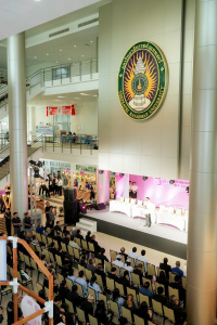คณะมนุษยศาสตร์ฯ มรภ.เทพสตรี ร่วมกับภาคีเครือข่าย ขับเคลื่อนสังคมสูงวัย เปิดงาน มหกรรมพลังวัยเก๋า 3 บุรี สานพลัง 14 ภาคีเครือข่ายลงนาม MOU หนุนลพบุรีเมืองแห่งความสุข