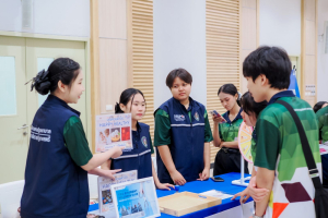 กองพัฒนานักศึกษา สำนักงานอธิการบดี มรภ.เทพสตรี ร่วมกับ โรงพยาบาลพระนารายณ์มหาราช และองค์กรพิ้งค์มังกี้ จัดกิจกรรม Love and Care พื้นที่ปลอดภัย หัวใจสีชมพู มุ่งส่งเสริมสุขภาวะรอบด้านให้นักศึกษา