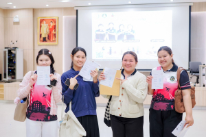 กองพัฒนานักศึกษา สำนักงานอธิการบดี มรภ.เทพสตรี ร่วมกับ โรงพยาบาลพระนารายณ์มหาราช และองค์กรพิ้งค์มังกี้ จัดกิจกรรม Love and Care พื้นที่ปลอดภัย หัวใจสีชมพู มุ่งส่งเสริมสุขภาวะรอบด้านให้นักศึกษา