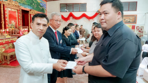 มรภ.เทพสตรี รับมอบทุนจากมูลนิธิลพบุรีสามัคคีสงเคราะห์ เพื่อนำมามอบเป็นทุนการศึกษาให้แก่นักศึกษาของมหาวิทยาลัย