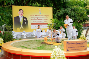 มรภ.เทพสตรี ร่วมพิธีประดิษฐานปลูก ต้นพระศรีมหาโพธิทศมราชบพิตร พระราชทาน ณ วัดเสาธงทอง เฉลิมพระเกียรติพระบาทสมเด็จพระเจ้าอยู่หัว