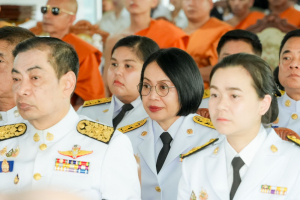 มรภ.เทพสตรี ร่วมพิธีประดิษฐานปลูก ต้นพระศรีมหาโพธิทศมราชบพิตร พระราชทาน ณ วัดเสาธงทอง เฉลิมพระเกียรติพระบาทสมเด็จพระเจ้าอยู่หัว