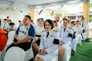 มรภ.เทพสตรี ร่วมพิธีประดิษฐานปลูก ต้นพระศรีมหาโพธิทศมราชบพิตร พระราชทาน ณ วัดเสาธงทอง เฉลิมพระเกียรติพระบาทสมเด็จพระเจ้าอยู่หัว