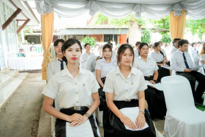 มรภ.เทพสตรี ร่วมพิธีประดิษฐานปลูก ต้นพระศรีมหาโพธิทศมราชบพิตร พระราชทาน ณ วัดเสาธงทอง เฉลิมพระเกียรติพระบาทสมเด็จพระเจ้าอยู่หัว
